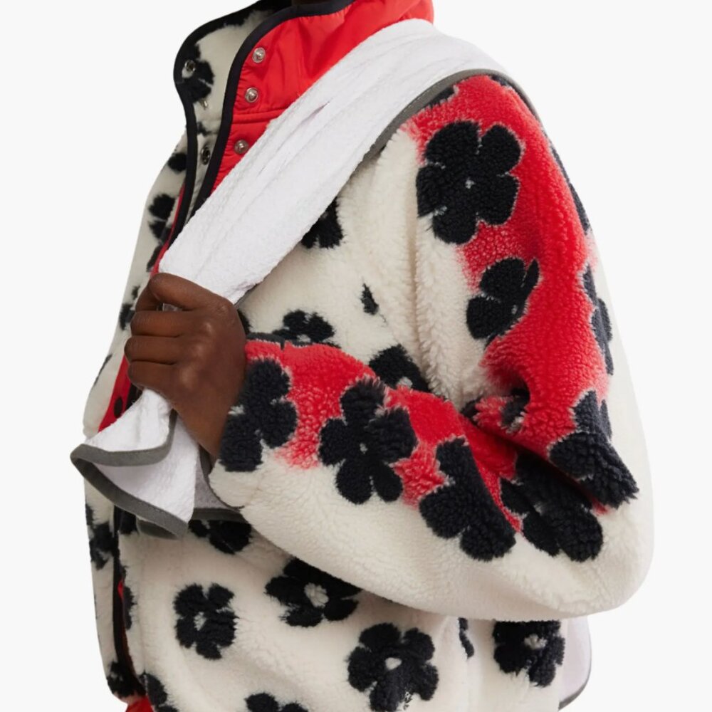 Free People Hit the Slopes Printed Fleece Jacket 🌺 - Picture 7 of 10